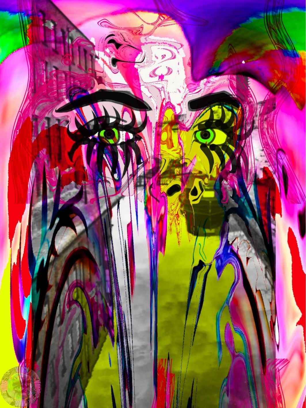 CanalTo - Mixed Media (Digital Painting/Photograph) 60x80cm Ultra HD Print Under Plexiglass