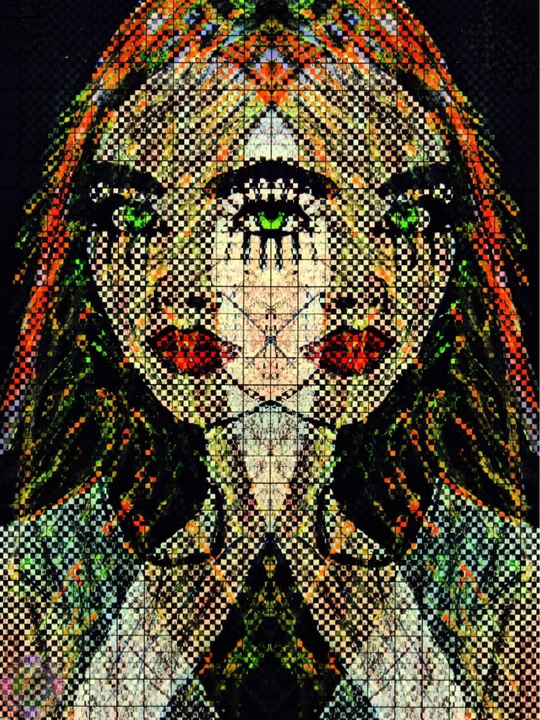 Marked 3iii - A 60x80cm Digital Painting Printed On Canvas (One Only)