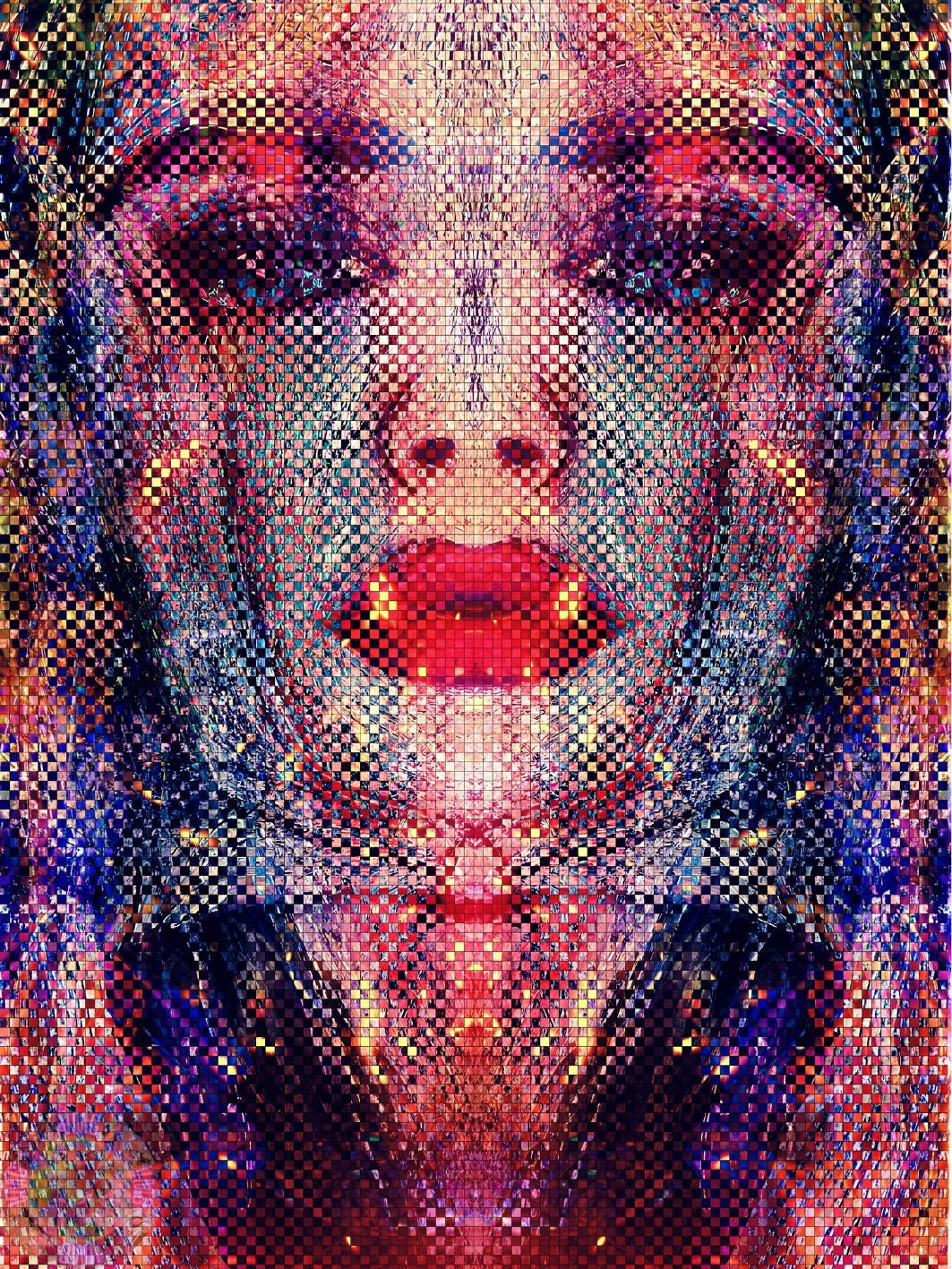 Marked 5.6 - A 60x80cm Digital Painting Printed On Canvas (One Only)