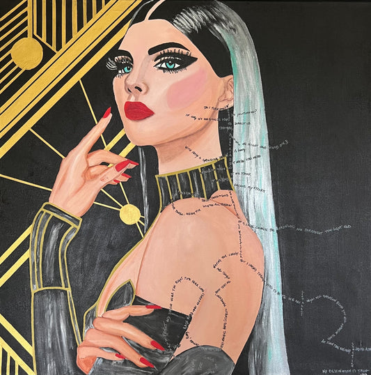 The A70V3: 80x80cm Acrylic Painting